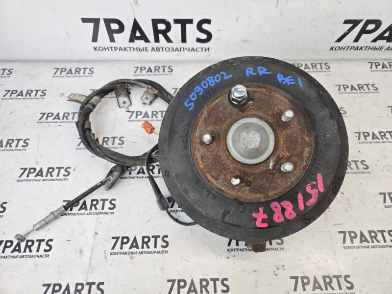 Ступица HONDA EDIX BE1 D17A 2006 задняя правая (б/у)