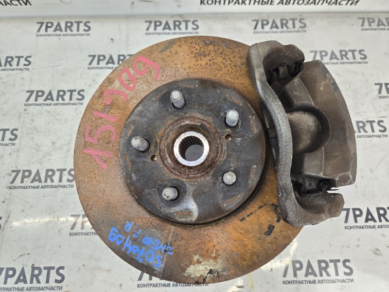 Ступица TOYOTA WISH ZNE10 1ZZFE 2008 передняя левая (б/у)