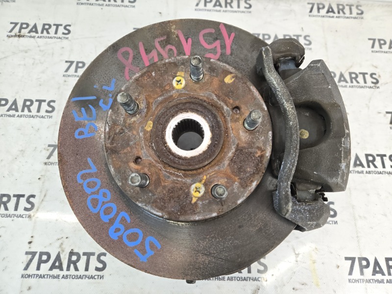 Ступица HONDA EDIX BE1 D17A 2006 передняя левая (б/у)