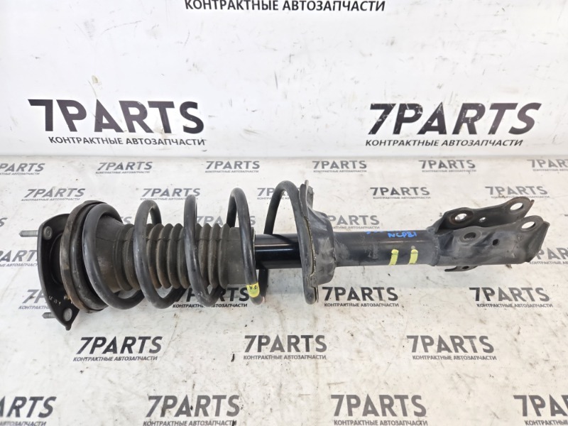 Стойка TOYOTA SIENTA NCP81 1NZFE 2009 передняя левая (б/у)