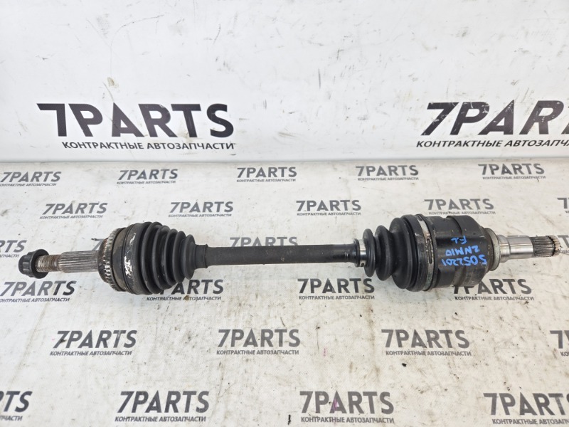 Привод TOYOTA ISIS ZNM10 1ZZFE 2005 передний левый (б/у)