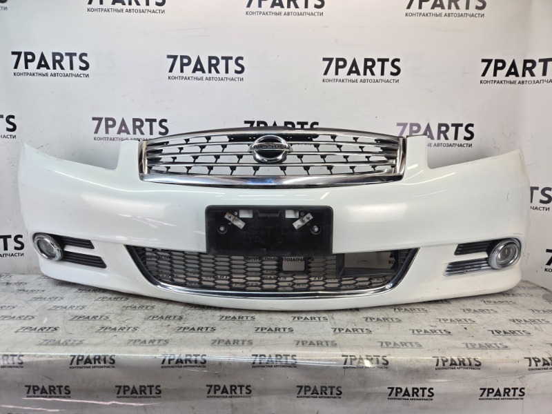 Бампер NISSAN FUGA PY50 VQ35HR 2008 передний (б/у)