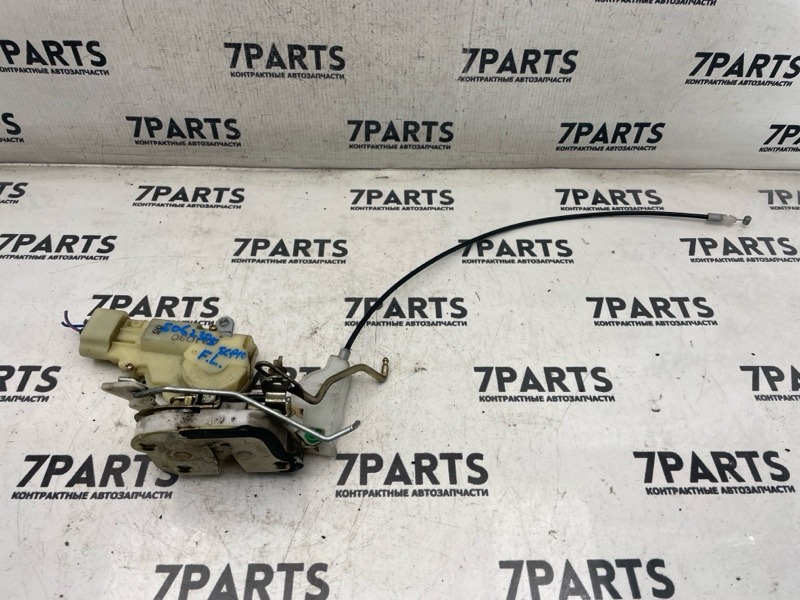 Замок двери TOYOTA VITZ SCP10 1SZFE 2004 передний левый (б/у)