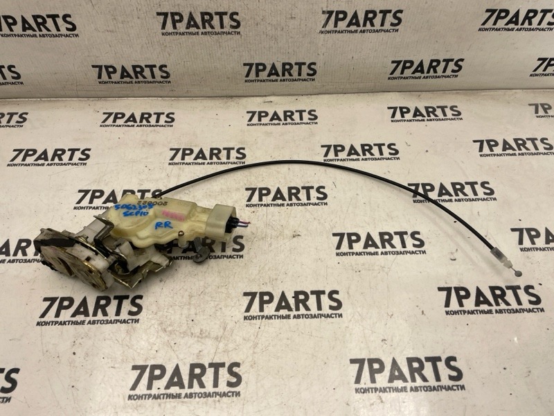 Замок двери TOYOTA VITZ SCP10 1SZFE 2004 задний правый (б/у)