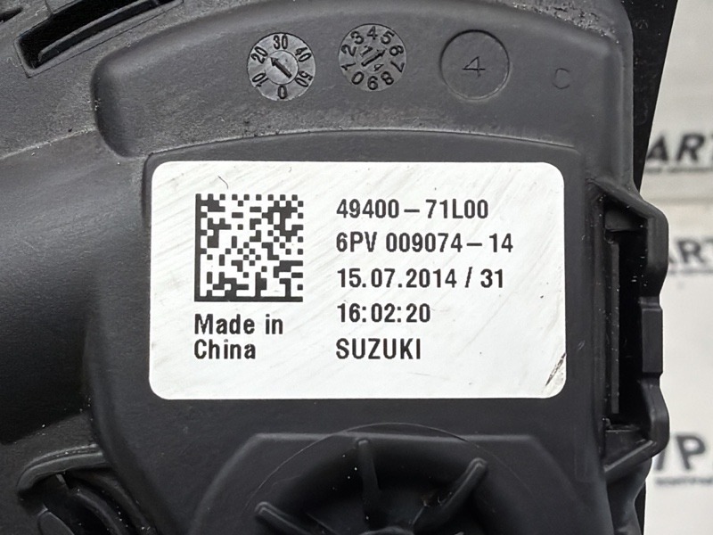 Педаль подачи топлива SWIFT 2013 ZC72S K12B