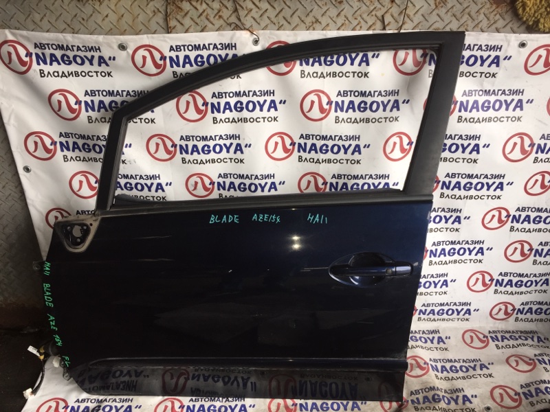 Дверь Toyota Blade AZE154 передняя левая