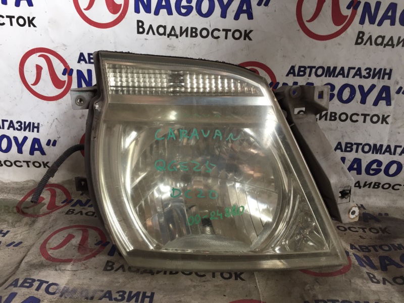 Фара Nissan Caravan QGE25 передняя правая 100-24880