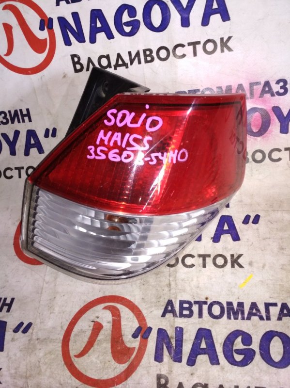Стоп-сигнал Suzuki Solio MA15S задний правый 35603-54M0