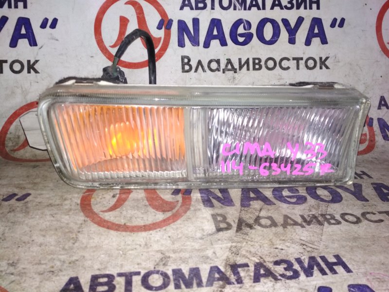 Туманка Nissan Cima FGY33 передняя правая 114-63425