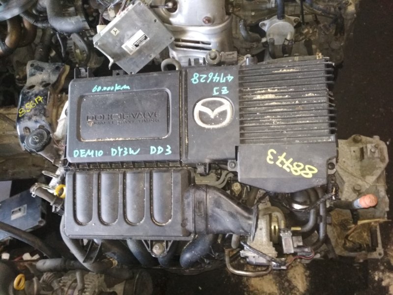 Двигатель Mazda Demio DY3W ZJ-VE 474628