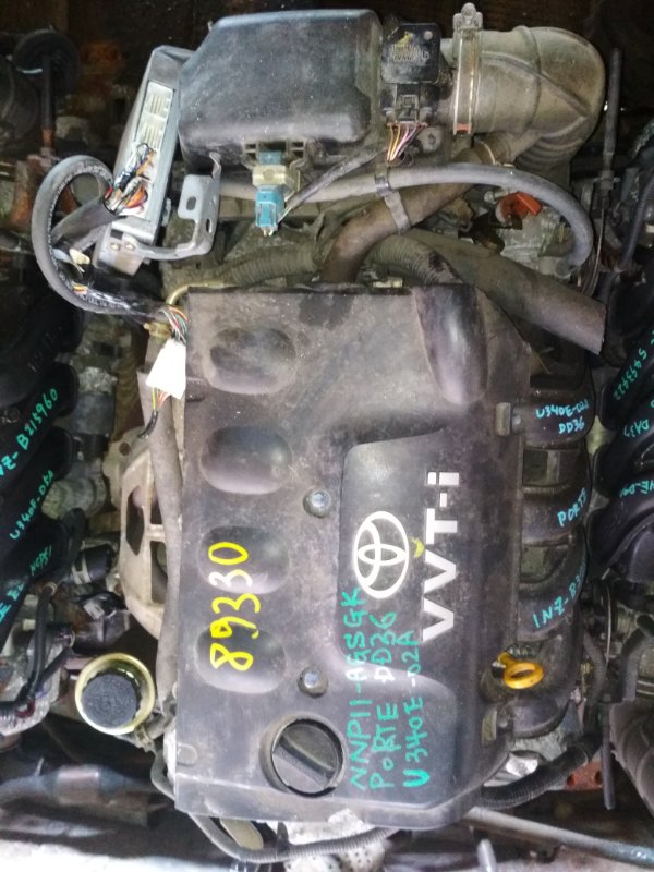 Двигатель Toyota Porte NNP11 1NZ-FE B375906