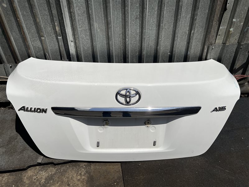 Крышка багажника Toyota Allion NZT260 задняя COLOR 040