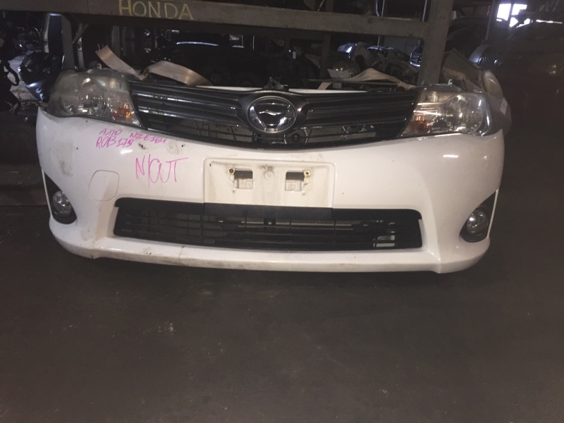 Nose cut Toyota Corolla Axio NZE164 1NZ-FE передний 12581