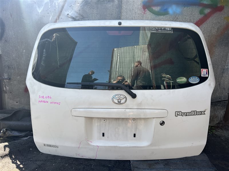 Дверь 5-я Toyota Probox NCP160 задняя COLOR 058