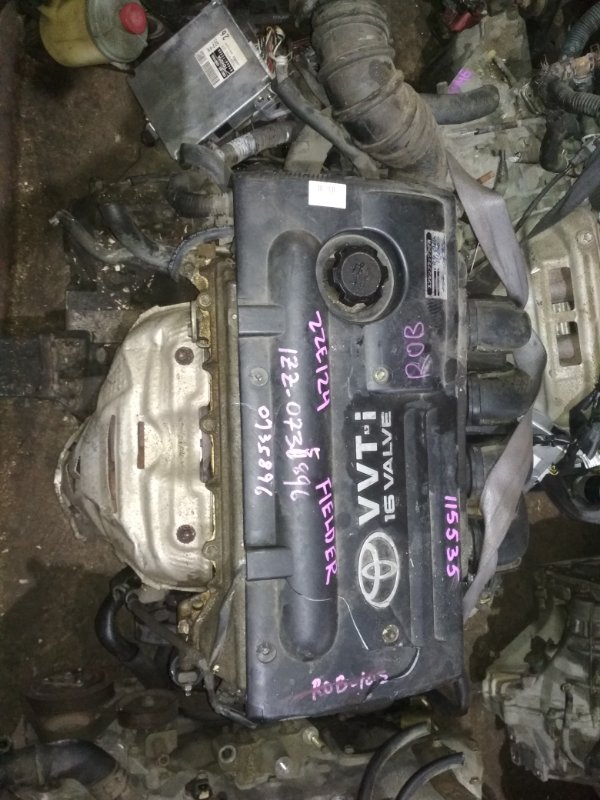 Двигатель Toyota Corolla Fielder ZZE124 1ZZ-FE 0736896