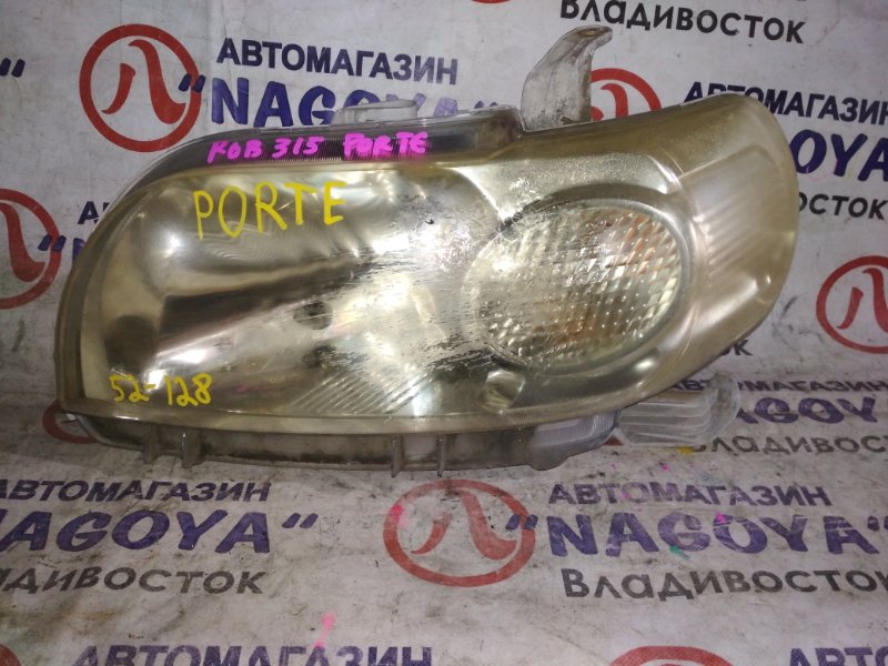 Фара Toyota Porte NNP10 передняя левая 52128