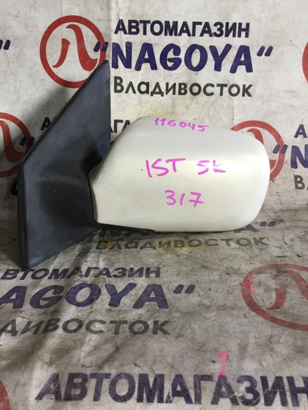 Зеркало Toyota Ist NCP61 переднее левое 5 KOHTAKTOB