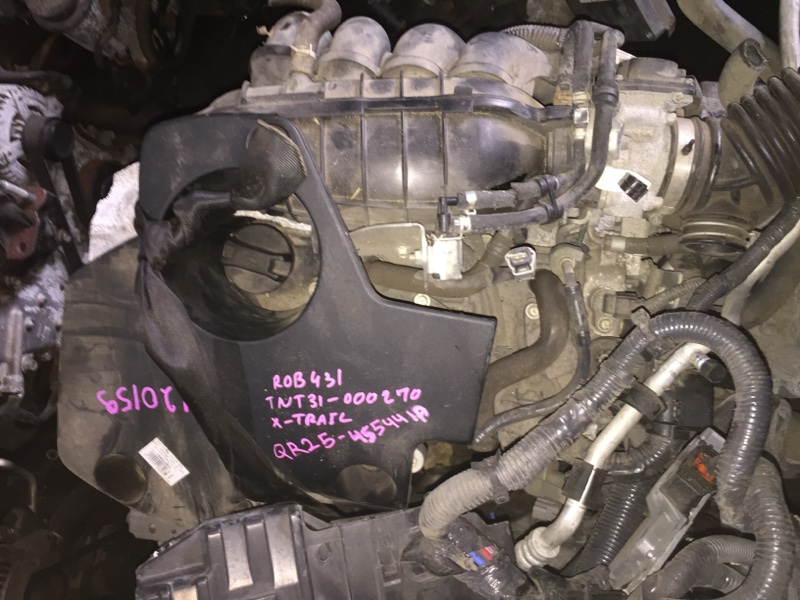 Двигатель Nissan X-Trail TNT31 QR25DE 455441A