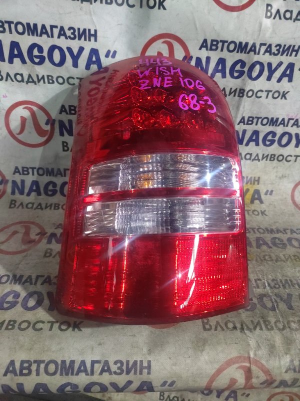 Стоп-сигнал Toyota Wish ZNE10 задний левый 68-3