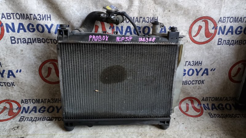 Радиатор основной Toyota Probox NCP58 1NZ-FE A/T