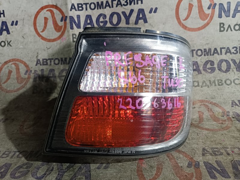 Стоп-сигнал Nissan Presage TU30 QR25DE задний правый 220-63616