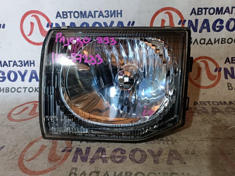 Фара Mitsubishi Pajero V25W 6G74 передняя левая 110-87233