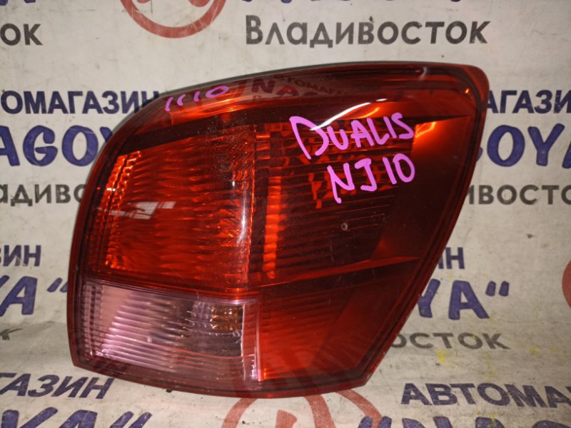 Стоп-сигнал Nissan Dualis NJ10 MR20DE задний правый 05090, A043997