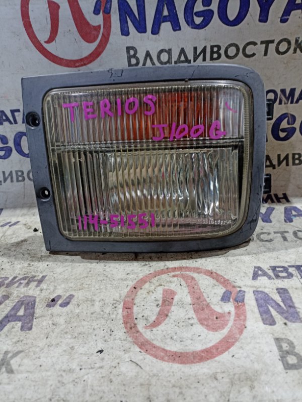 Туманка Daihatsu Terios J100G HC-EJ передняя левая 114-51551