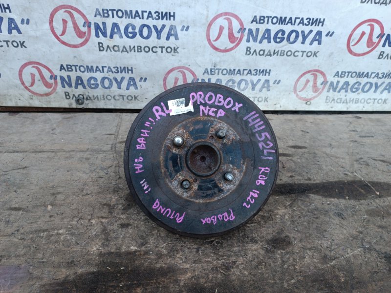 Ступица Toyota Probox NCP51 1NZ-FE задняя левая ABS