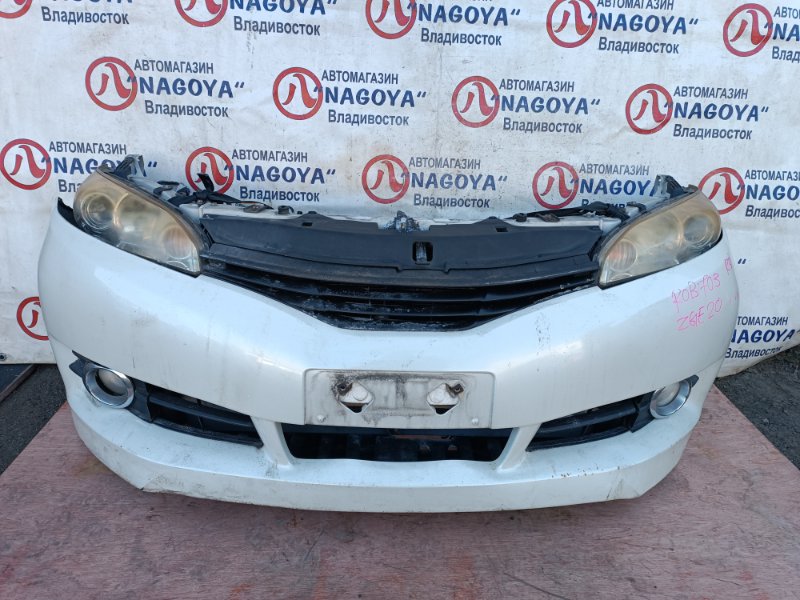 Nose cut Toyota Wish ZGE20 2ZR-FAE передний 68-15