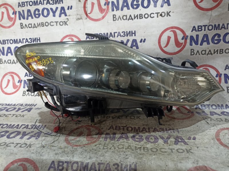 Фара Nissan Murano PNZ51 VQ35DE передняя правая 100-63958