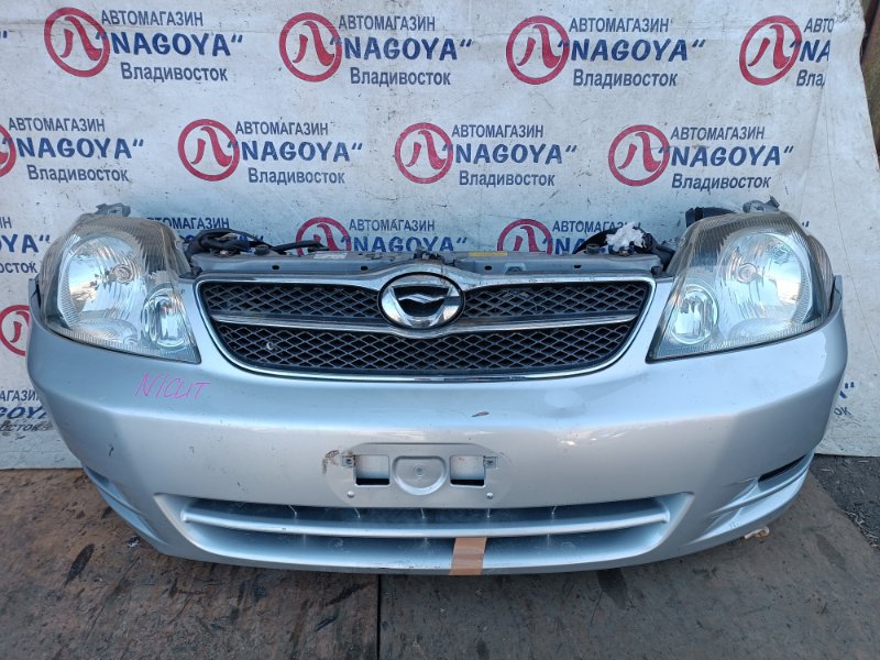 Nose cut Toyota Corolla Fielder NZE124 1NZ-FE передний 12489