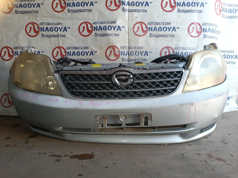 Nose cut Toyota Corolla NZE121 1NZ-FE передний 12469