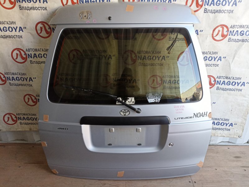 Дверь 5-я Toyota Lite Ace Noah SR50 3S-FE задняя COLOR 1A0