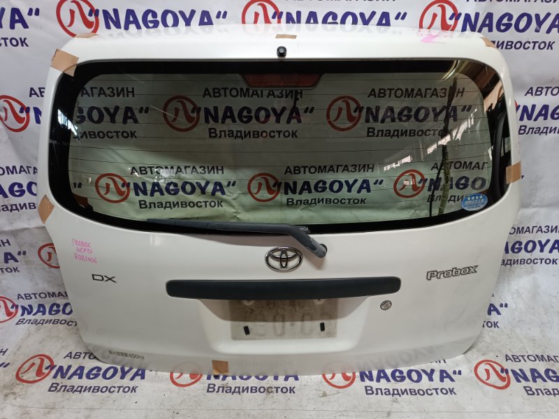 Дверь 5-я Toyota Probox NCP51 1NZ-FE задняя COLOR 058