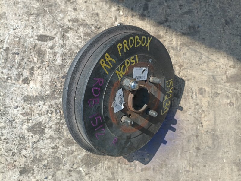 Ступица Toyota Probox NCP51 1NZ-FE задняя правая ABS