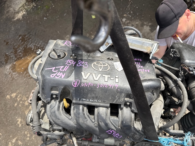 Двигатель TOYOTA PORTE NNP11 1NZ-FE C525796 (б/у)