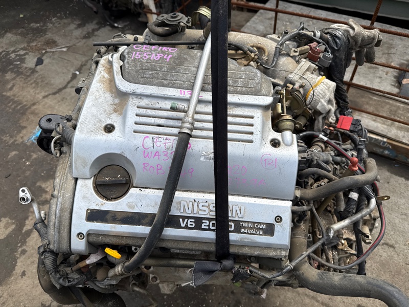 Двигатель NISSAN CEFIRO WA32 VQ20DE 222739A (б/у)