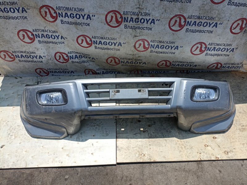 Бампер MITSUBISHI PAJERO V75W 6G74 передний 1 MODEL (б/у)