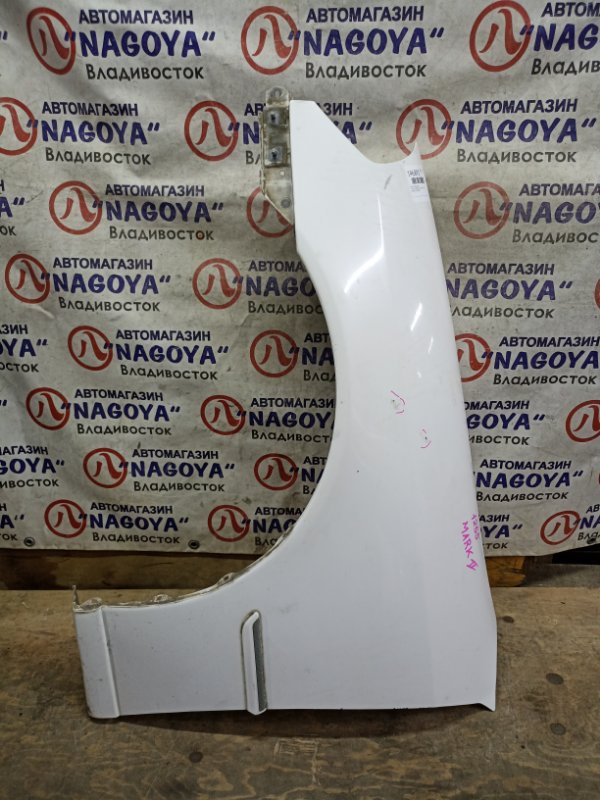 Крыло TOYOTA MARKII JZX110 1JZ-FSE переднее левое COLOR 040 (б/у)