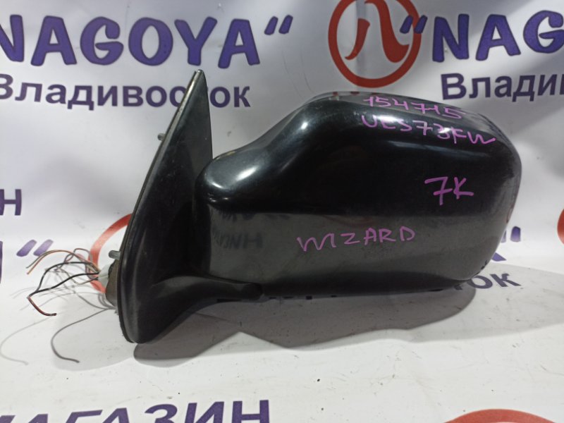 Зеркало ISUZU WIZARD UES73FW 4JX1 переднее левое 7 KOHTAKTOB (б/у)