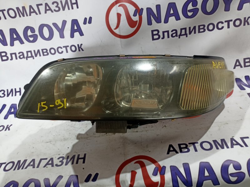 Фара NISSAN AVENIR PNW11 SR20DE передняя левая 1591 (б/у)