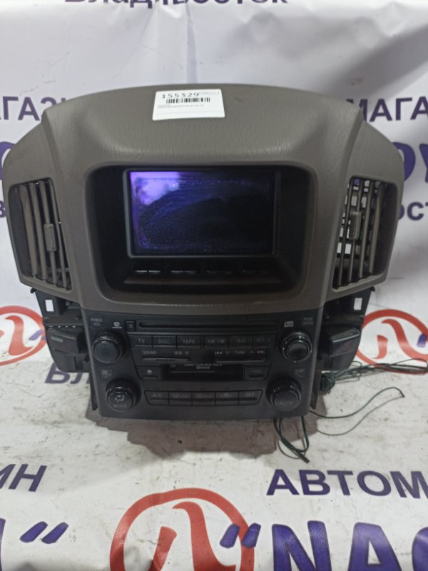 Монитор TOYOTA HARRIER SXU15 5S-FE 86110-48010 (б/у)