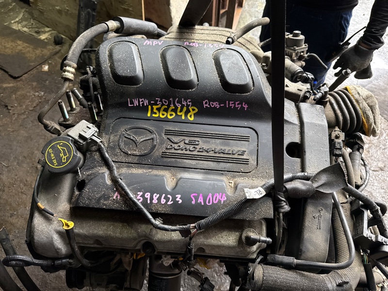 Двигатель MAZDA MPV LWFW AJ-DE 398623 (б/у)