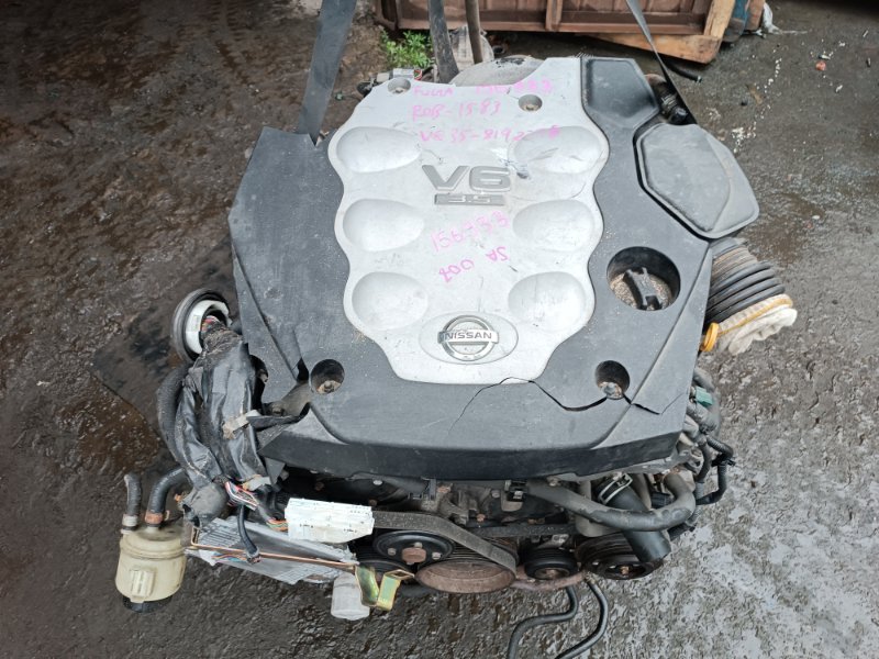 Двигатель NISSAN FUGA PNY50 VQ35DE 819227B (б/у)