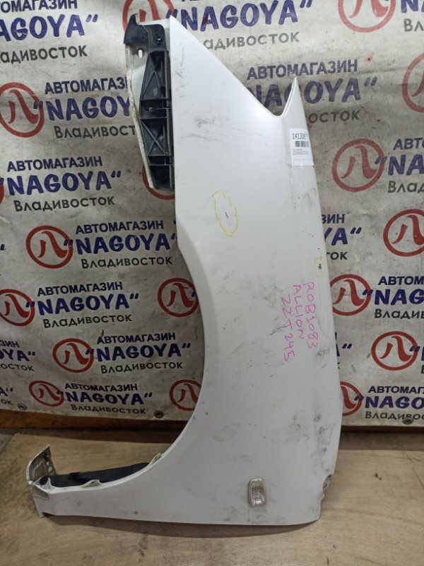 Крыло TOYOTA ALLION ZZT245 1ZZ-FE переднее левое COLOR 070 (б/у)
