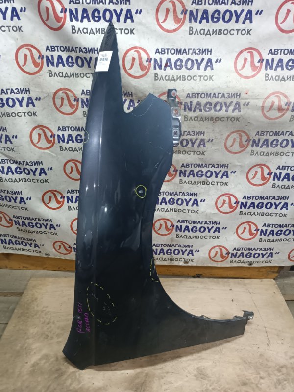 Крыло HONDA ACCORD CM1 K24A переднее правое COLOR NH658P (б/у)