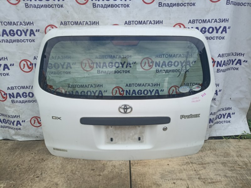 Дверь 5-я TOYOTA PROBOX NCP51 1NZ-FE задняя (б/у)