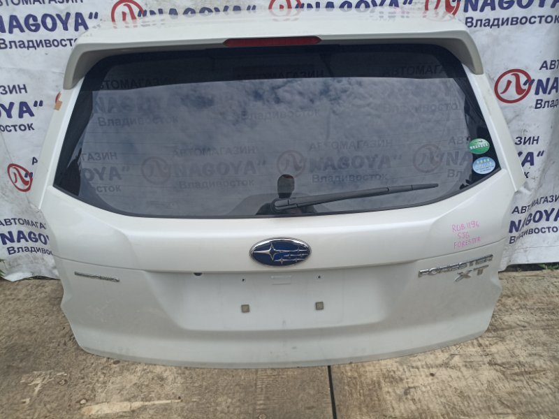 Дверь 5-я SUBARU FORESTER SJG FA20 задняя COLOR 37J (б/у)
