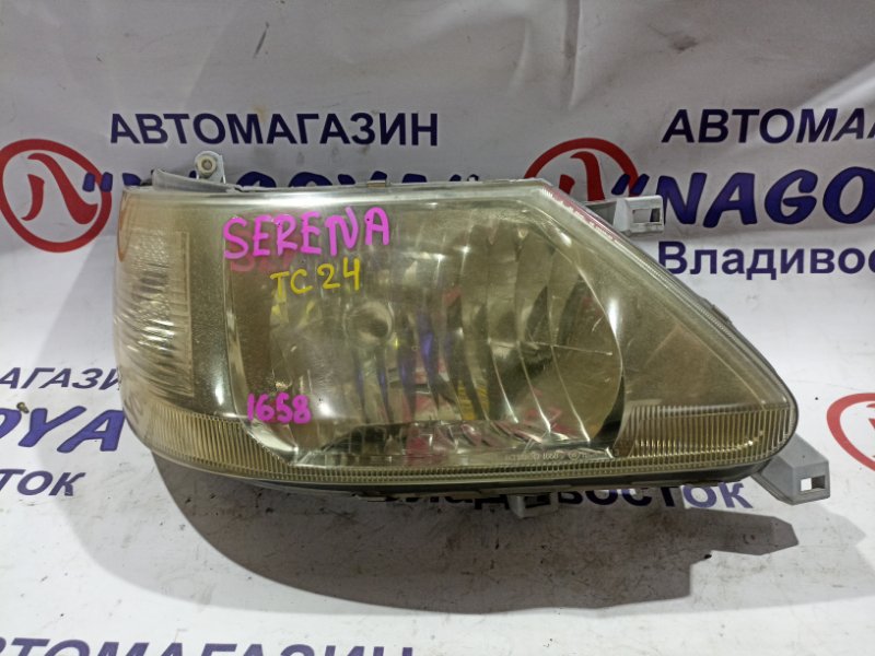 Фара NISSAN SERENA TC24 QR20DE передняя правая 1658 (б/у)